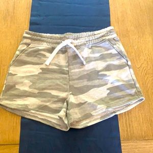 Grey Camo cotton shorts